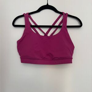 Lululemon Energy Bright Pink Sports Bra - 8